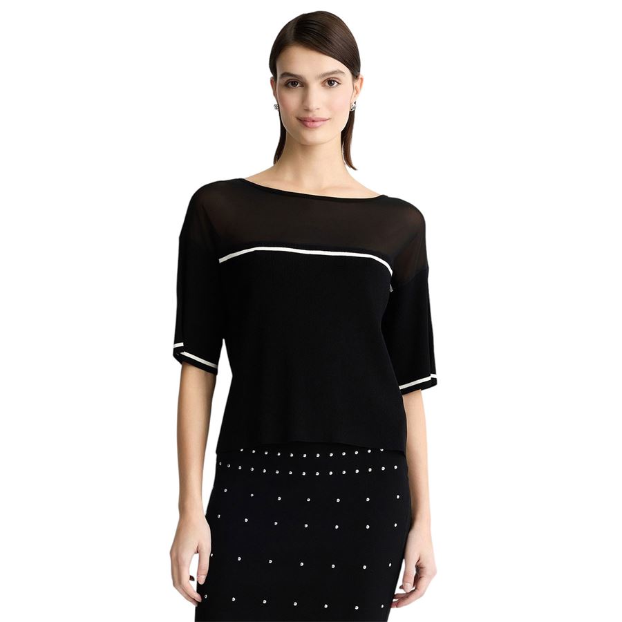 T-shirt in maglia da donna Liu Jo | TA5098MS02703L44